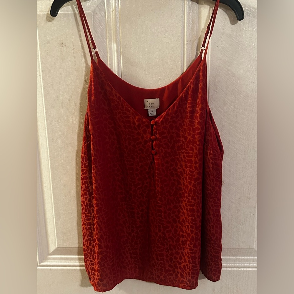 2 blouses @ $20 A New Day with buttons/sheer blouse